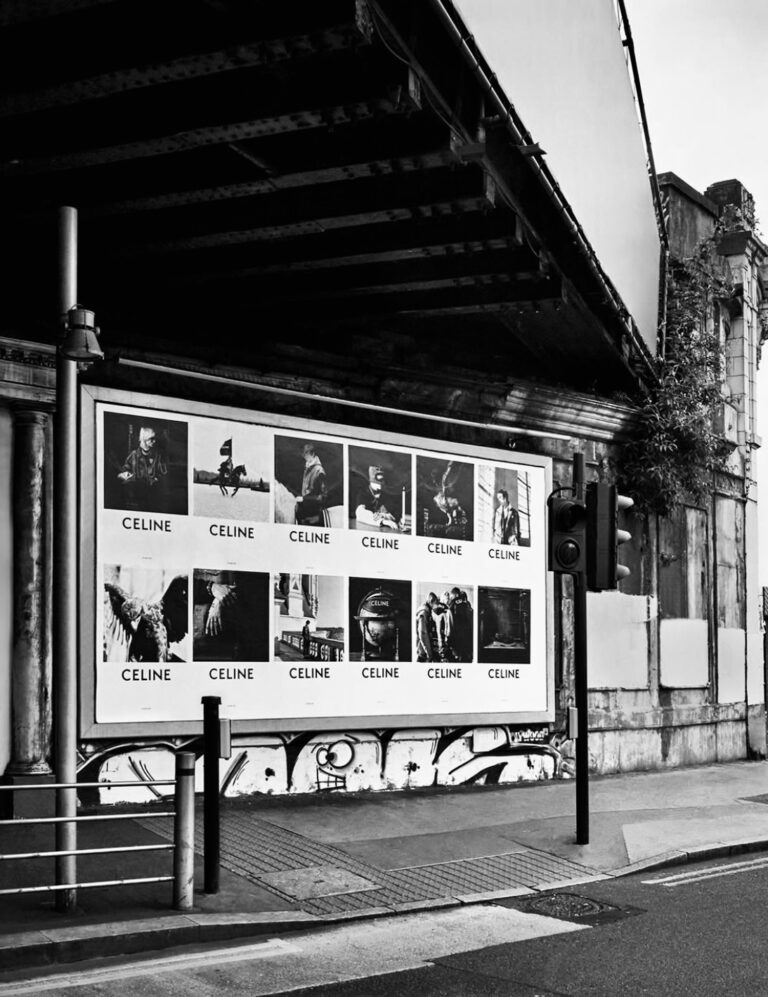 Marc D L Celine Fashion Street Posters